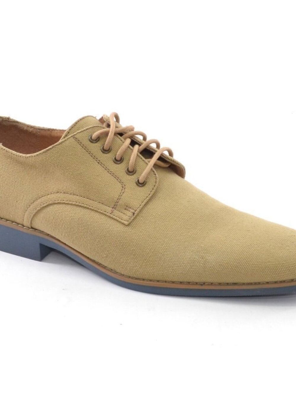 Men J.D. Fisk Vincent Safari Canvas Oxfords 13 D New